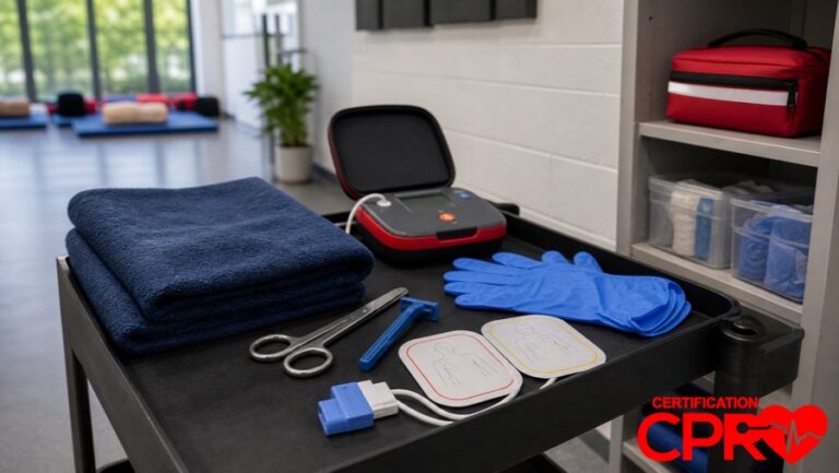 AED training supplies for special situations in CPR classes in Orlando.